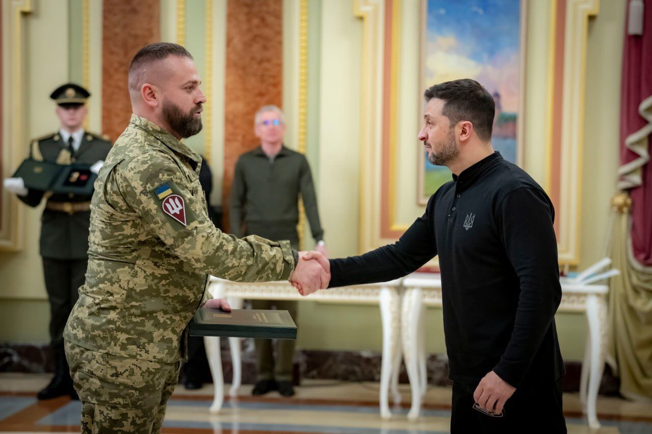 Президент наградил военных, воевавших в Курской области РФ