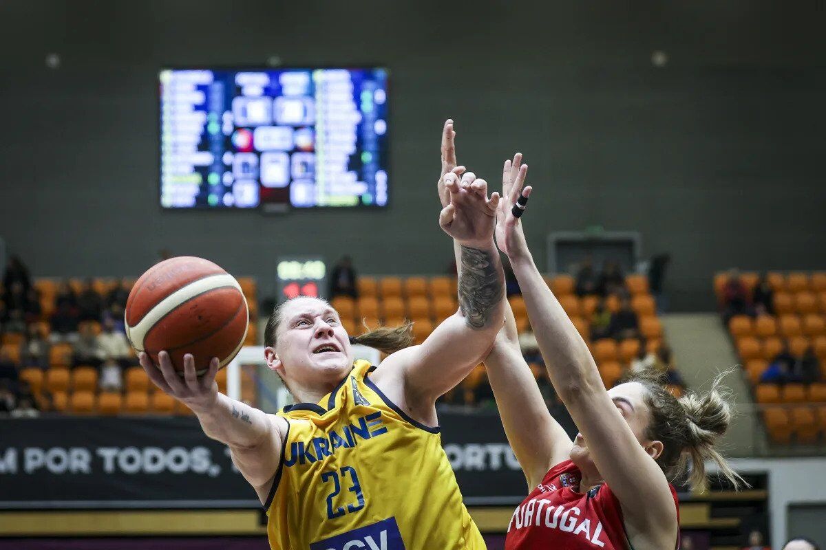Збірна України програла Португалії у відборі на жіночий Євробаскет-2025