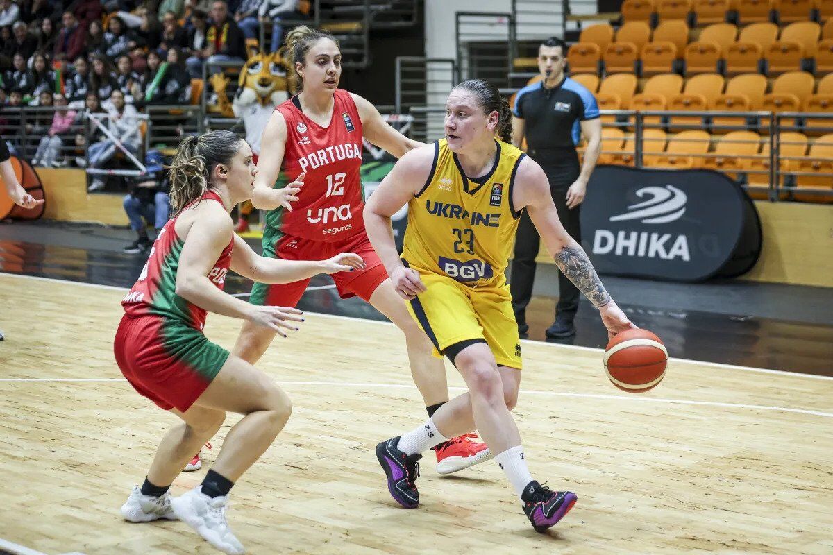 Збірна України програла Португалії у відборі на жіночий Євробаскет-2025