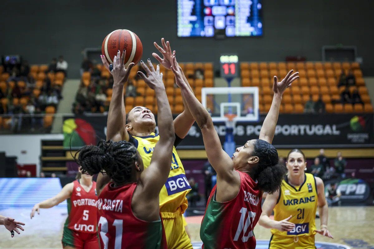 Збірна України програла Португалії у відборі на жіночий Євробаскет-2025