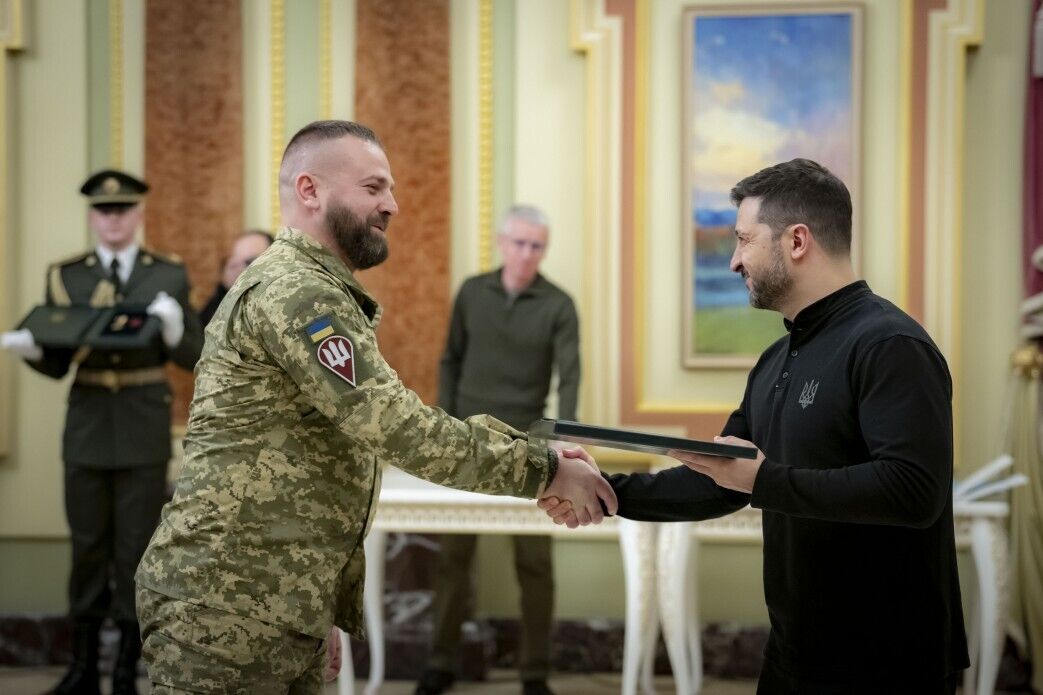 Украинские военные получили награды от президента