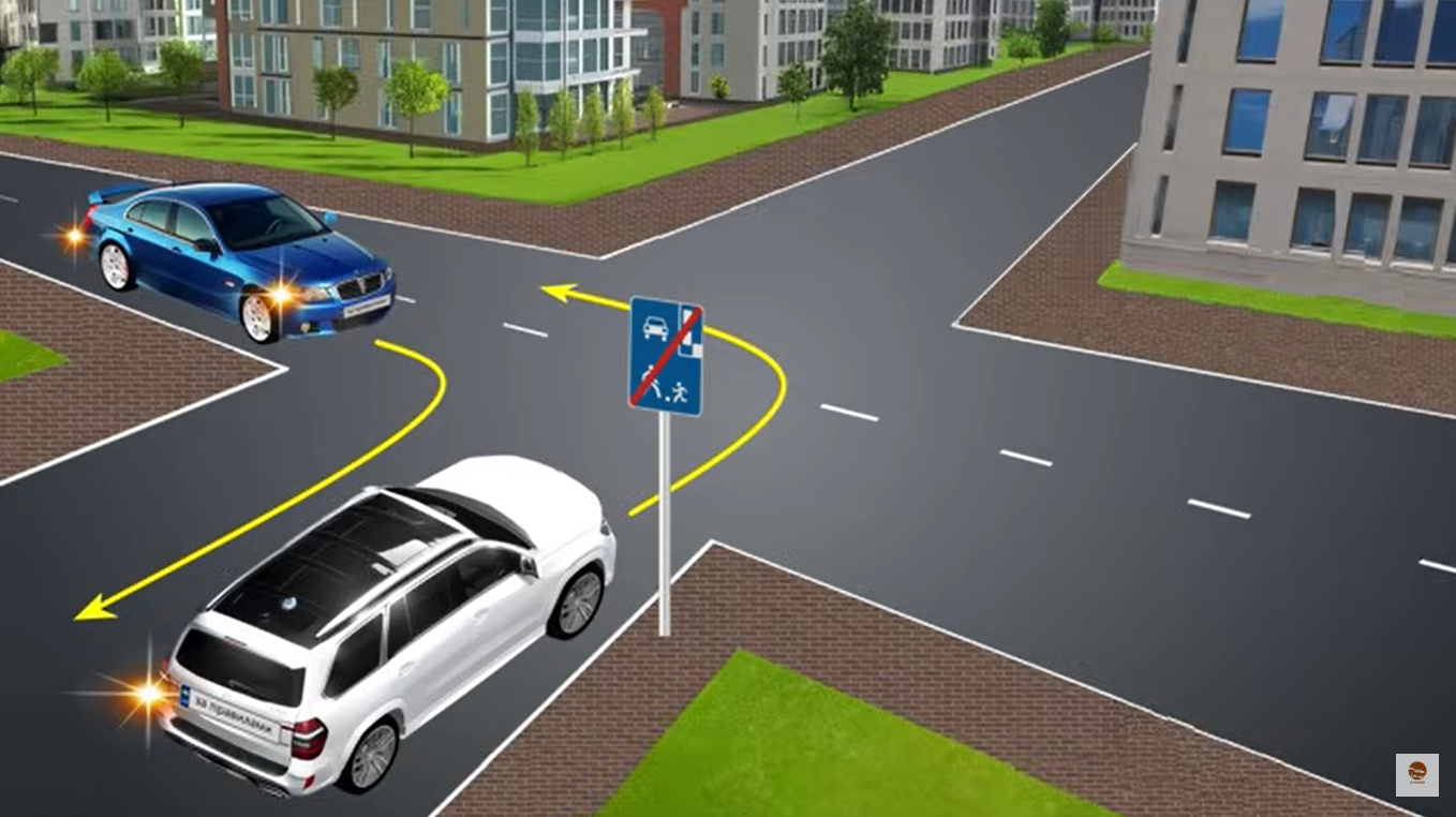 Какая скорость разрешена обоим водителям? Тест на знание ПДД