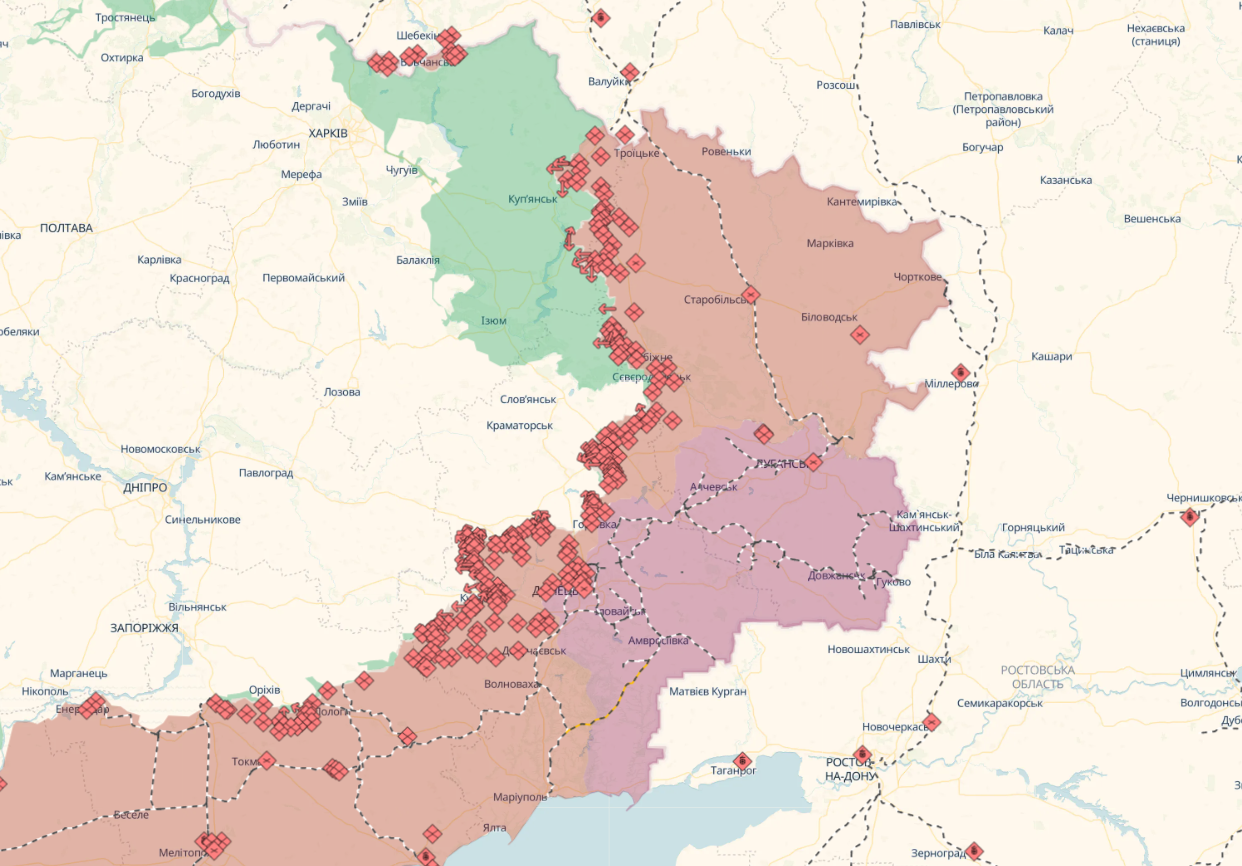 Бои продолжаются не только на Курщине: в Генштабе назвали самые горячие направления фронта