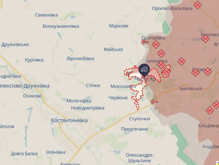 Если Россия захватит Часов Яр: военные назвали следующую цель Путина