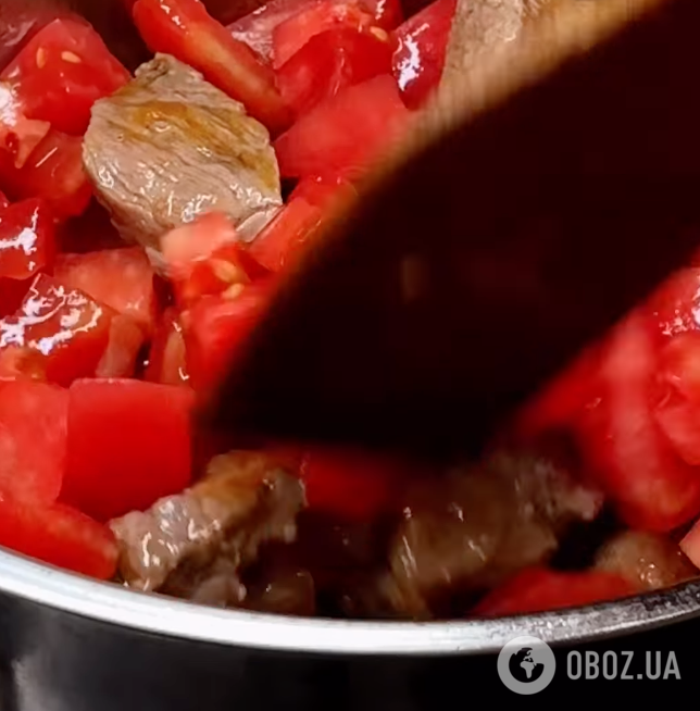 Приготовление блюда