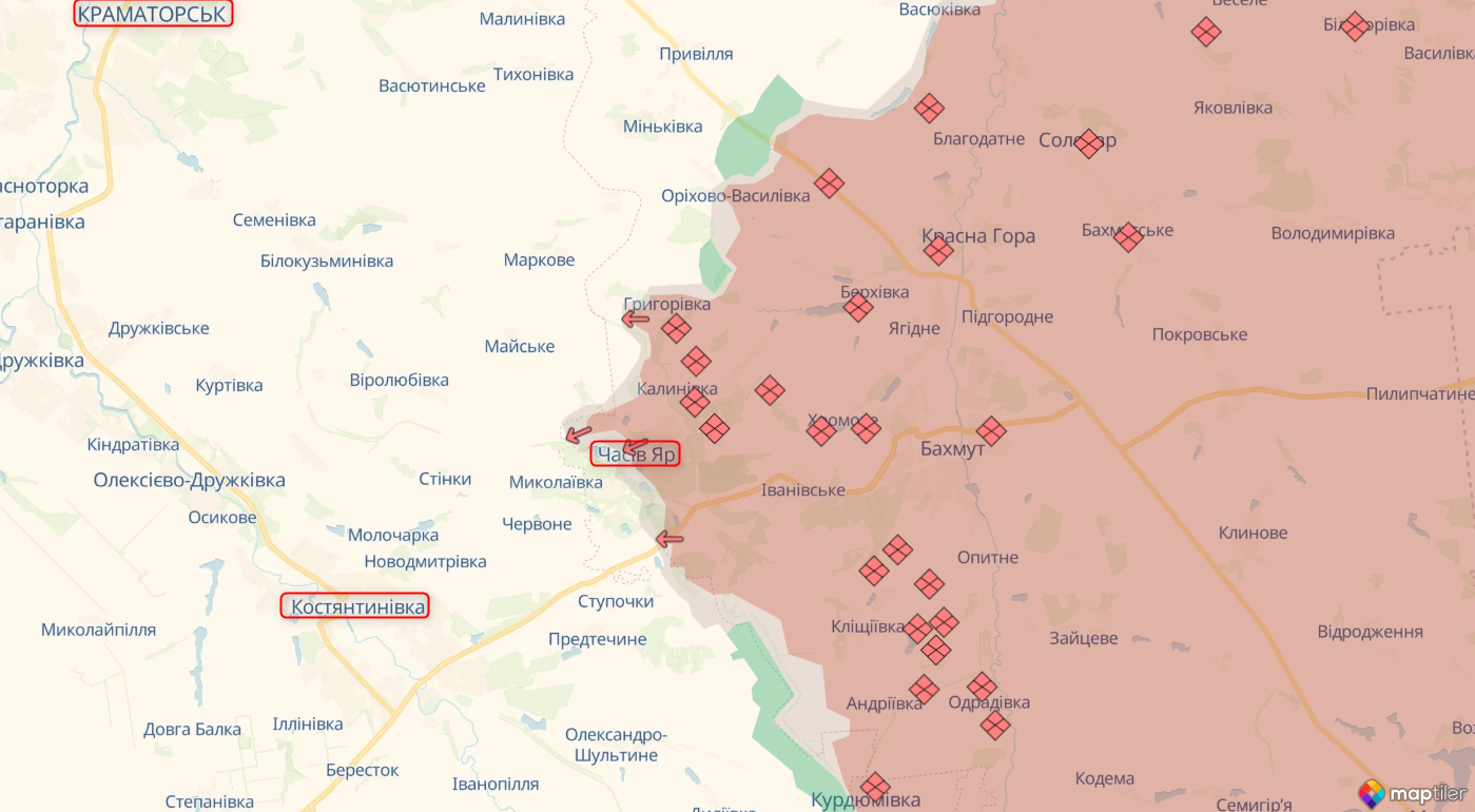 Окупанти перекинули на штурми Торецька підрозділи з Курахівського й Покровського напрямків: в ОТУ "Луганськ" розповіли про ситуацію