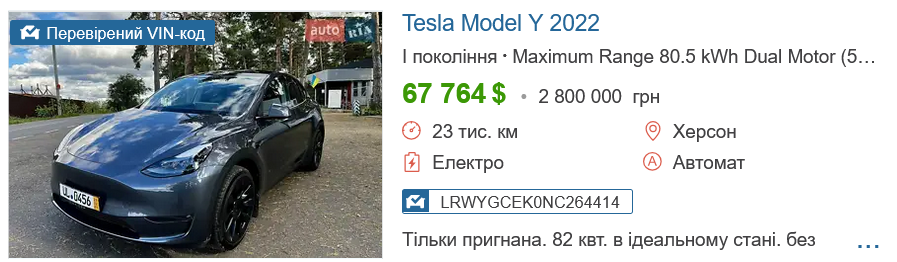Ціни на б/в автомобілі Україна.