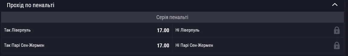 У серії пенальті у матчі "Ліверпуль" – ПСЖ фаворитів немає