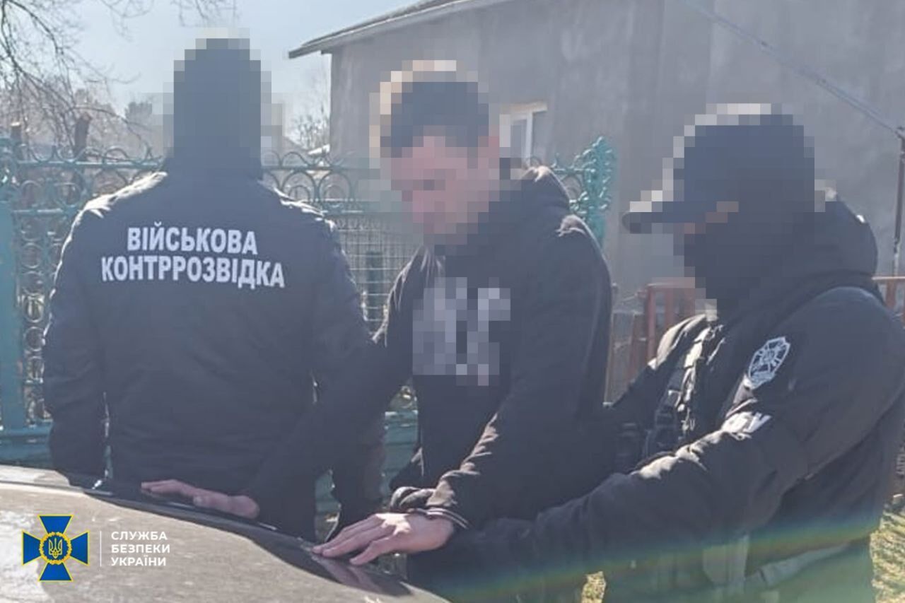 СБУ затримала агента РФ, який шпигував за військовими аеродромами та готував теракти на заході України. Фото