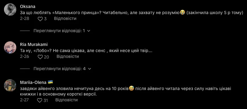 Українські учні назвали найцікавіші та найнудніші книги зі шкільної програми: у мережі дискусія
