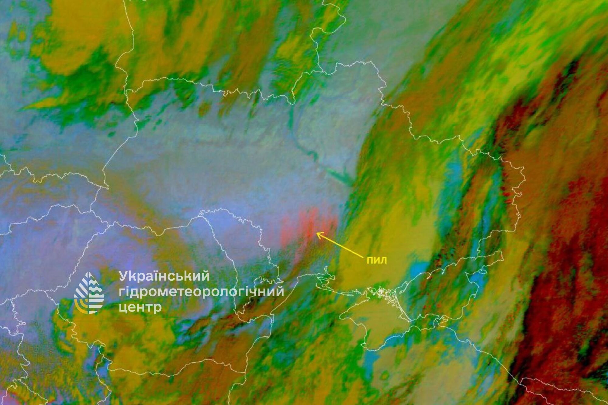Україну накриває пилова буря: у яких областях очікується погіршення стану повітря. Карта