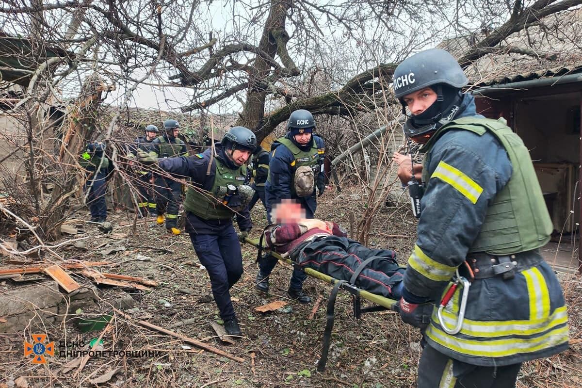 Росіяни обстріляли Нікополь 2 березня, поранено трьох людей