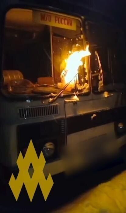 "Атеш" влаштували пожежу у військовій частині Московської області. Фото й відео