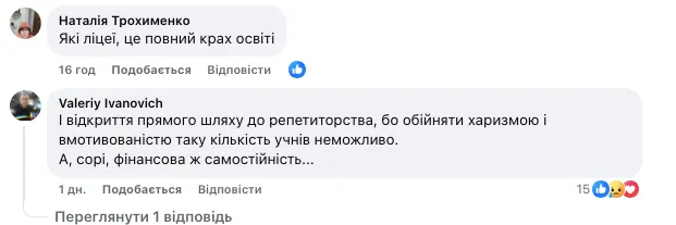 В классе должно быть от 24 до 30 учеников: украинцев возмутили изменения, которые хотят ввести в лицеях