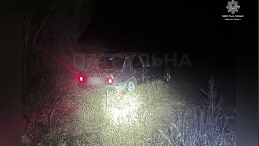 На Київщині поліцейські під час комендантської години влаштували погоню за п’яним водієм. Відео
