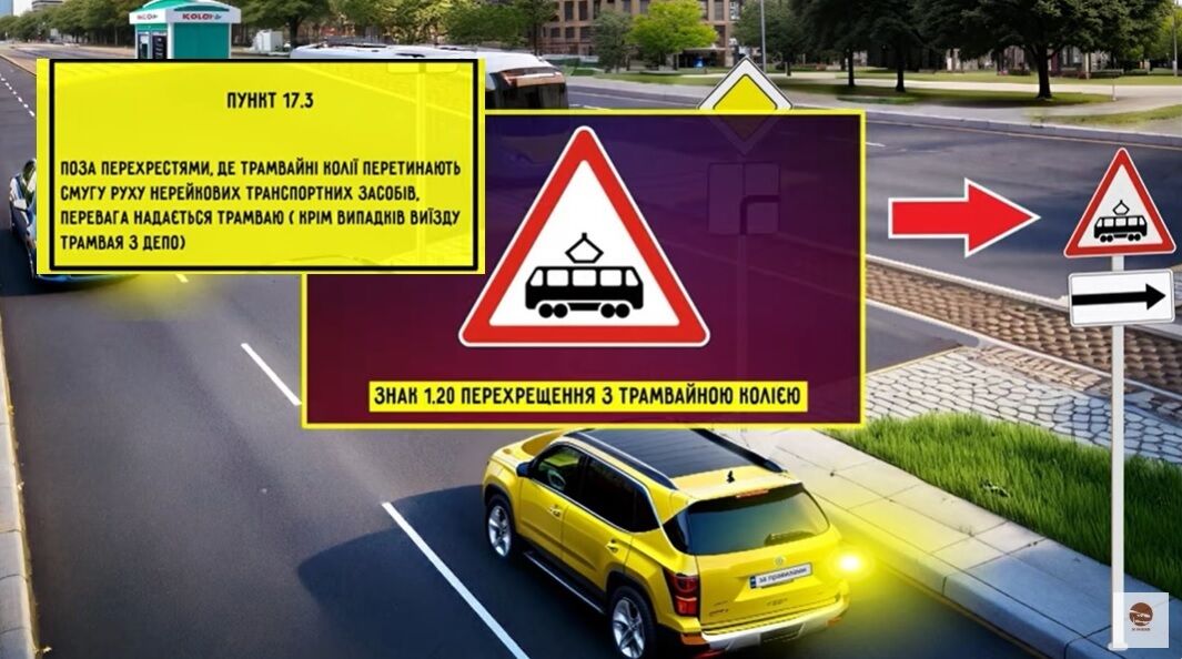 В якому порядку проїде транспорт? Підступне завдання з ПДР