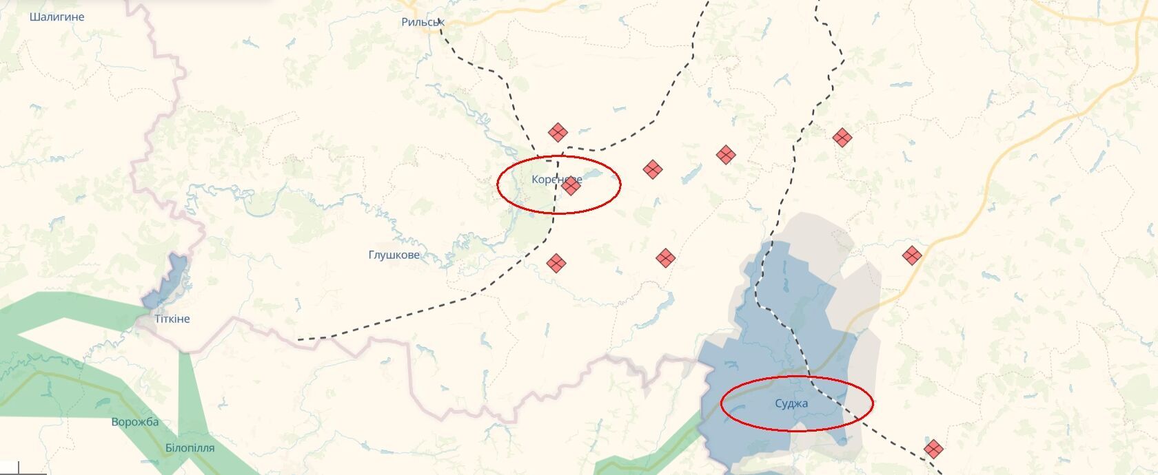 ЗСУ завдали потужного удару по позиціях армії РФ в Коренево на Курщині: перші подробиці. Відео
