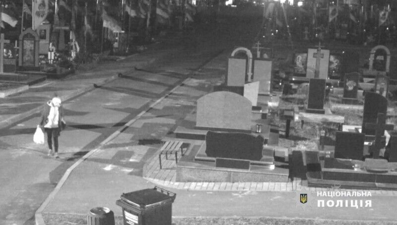 У Вінниці 39-річна жінка пограбувала могилу загиблого захисника Назарія Гринцевича