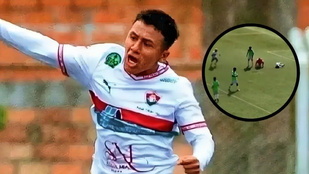 Футболіст зіткнувся з голкіпером та помер від розриву артерії. Момент потрапив на відео