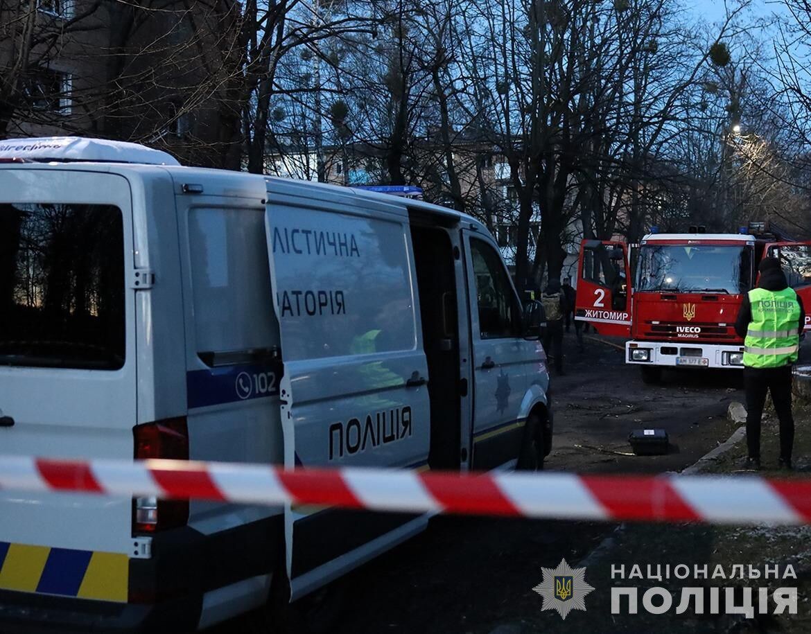 Россия атаковала Житомирщину "Шахедами": пострадали пять многоэтажек, есть погибший и раненые. Видео и фото