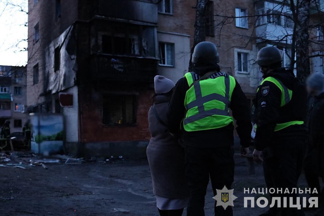 Россия атаковала Житомирщину "Шахедами": пострадали пять многоэтажек, есть погибший и раненые. Видео и фото