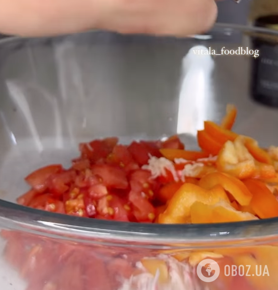 Ингредиенты для салата