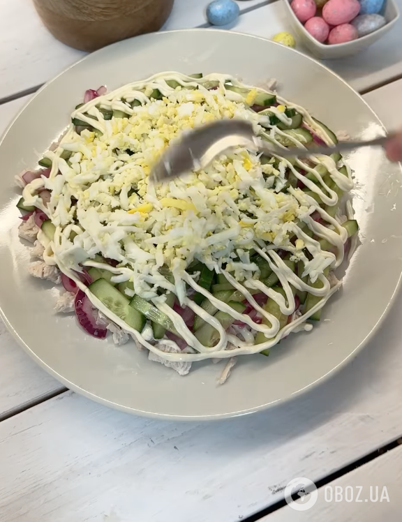 Приготовление салата