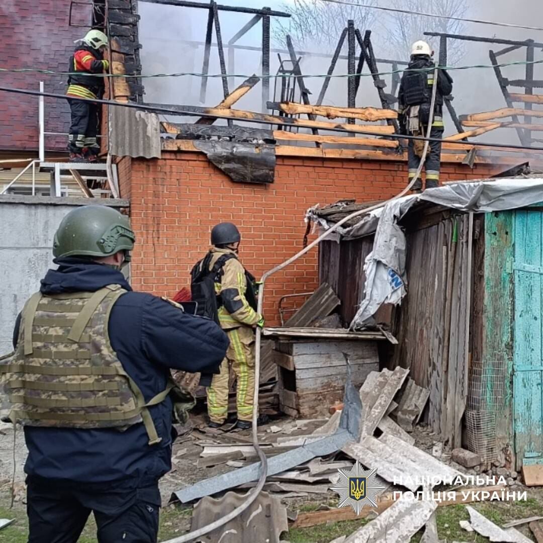 Войска РФ массированно обстреляли Харьковщину: разрушены дома, есть погибшие. Фото