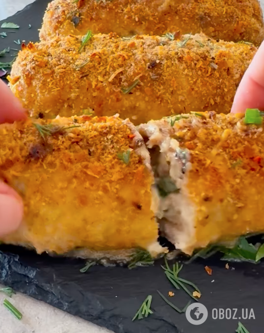 Курячі рулетики