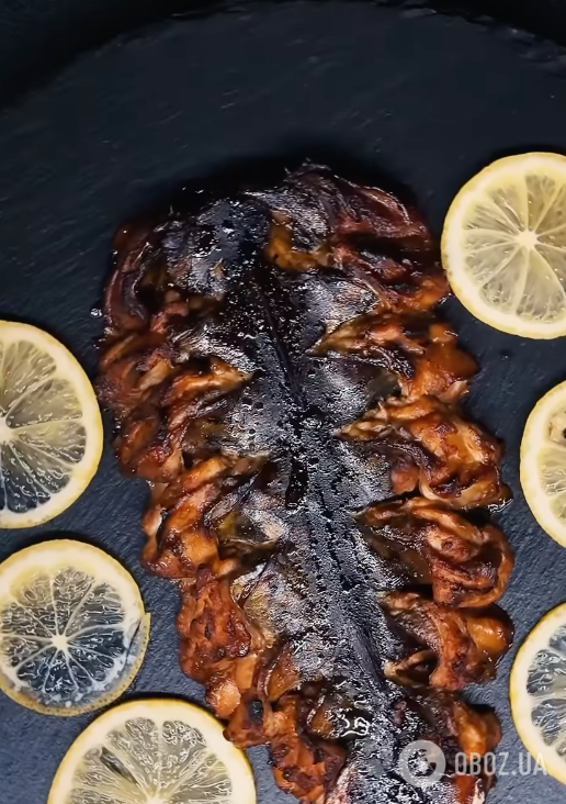 Запеченная скумбрия