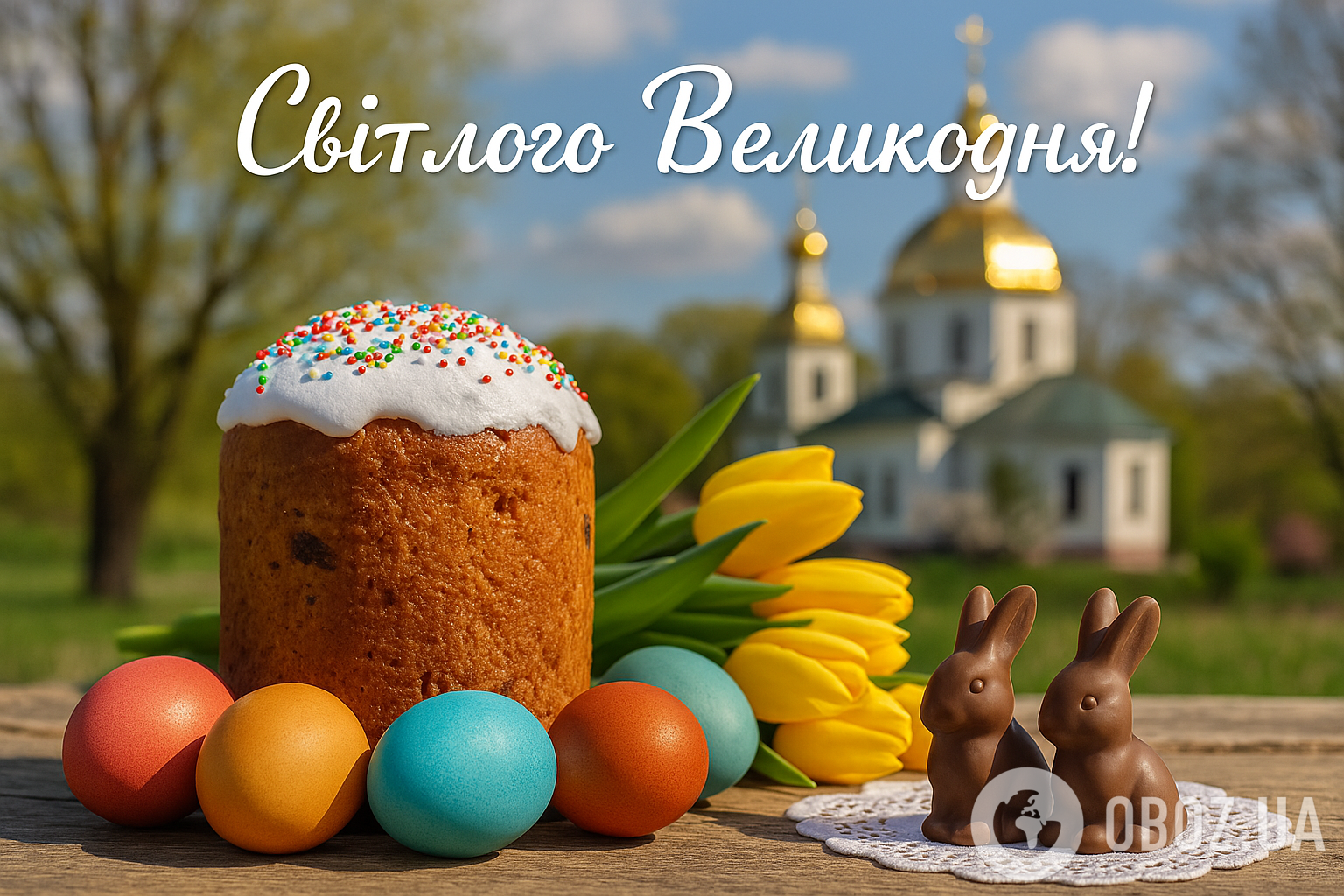 З Великоднем-2025: картинки, привітання, листівки, теплі побажання зі святом сьогодні