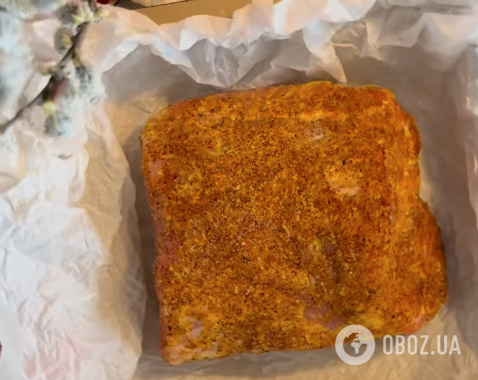 Мясо со специями