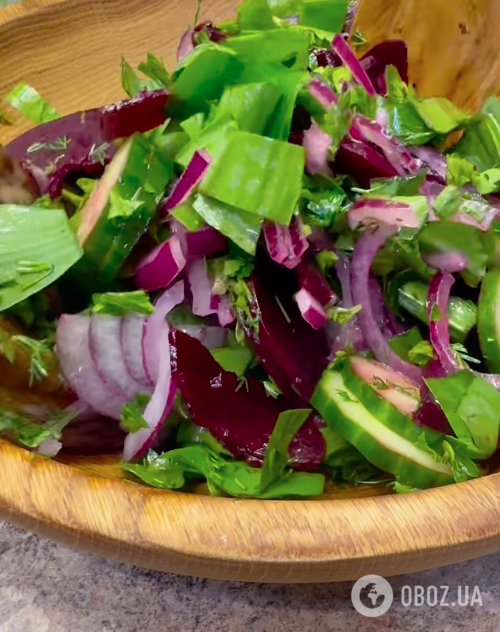 Легкий салат