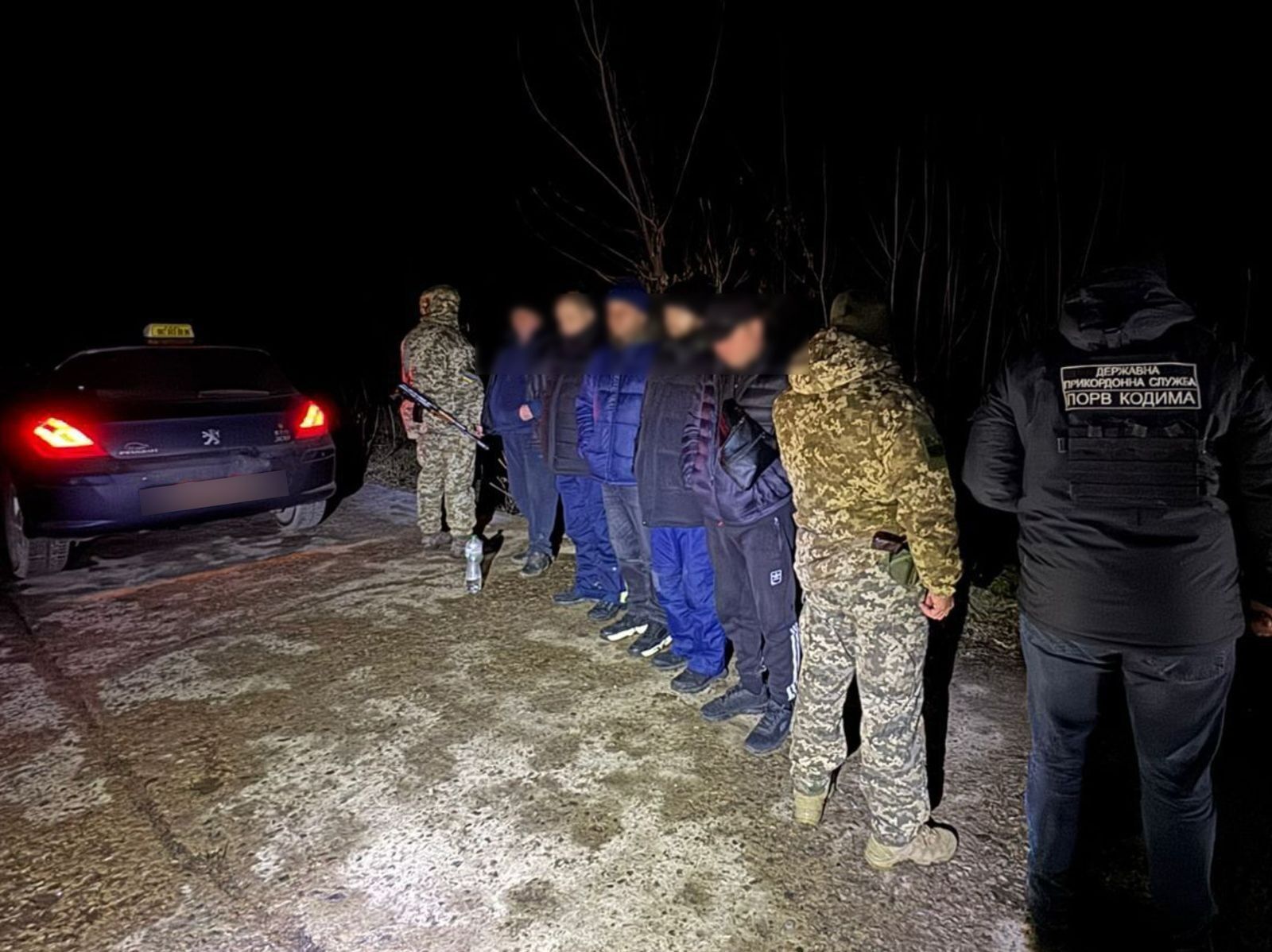 Задержание уклонистов, пытавшихся бежать за границу