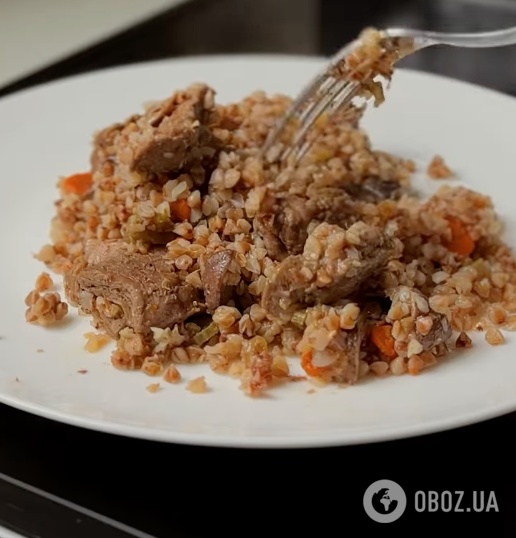 Готова гречка