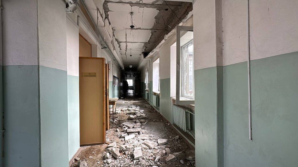 Дніпровський державний медичний університет було пошкоджено дронами