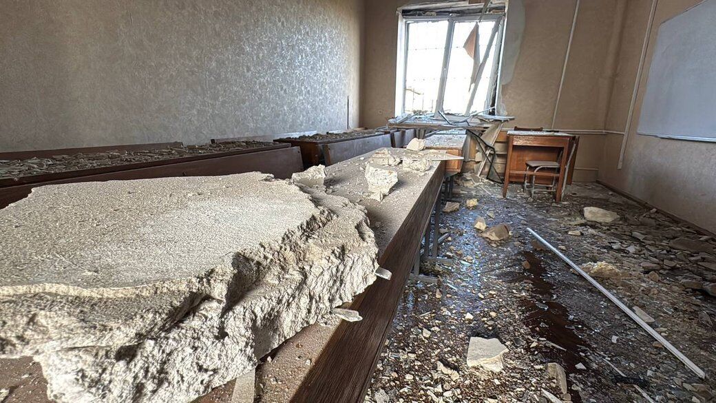 Дніпровський державний медичний університет було пошкоджено дронами