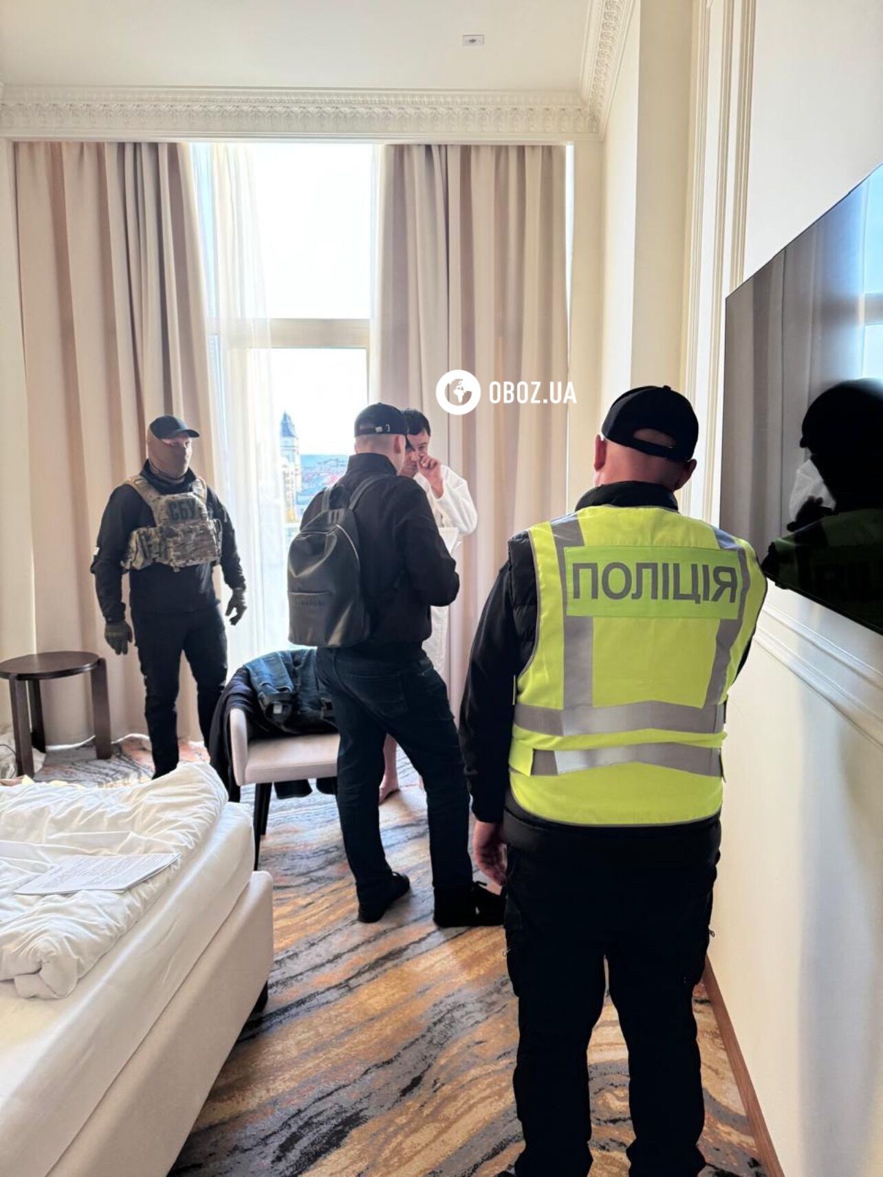 Нацполиция и СБУ вручили подозрение заместителю председателя КГГА Прокопиву: речь идет о переправке уклонистов через границу. Фото