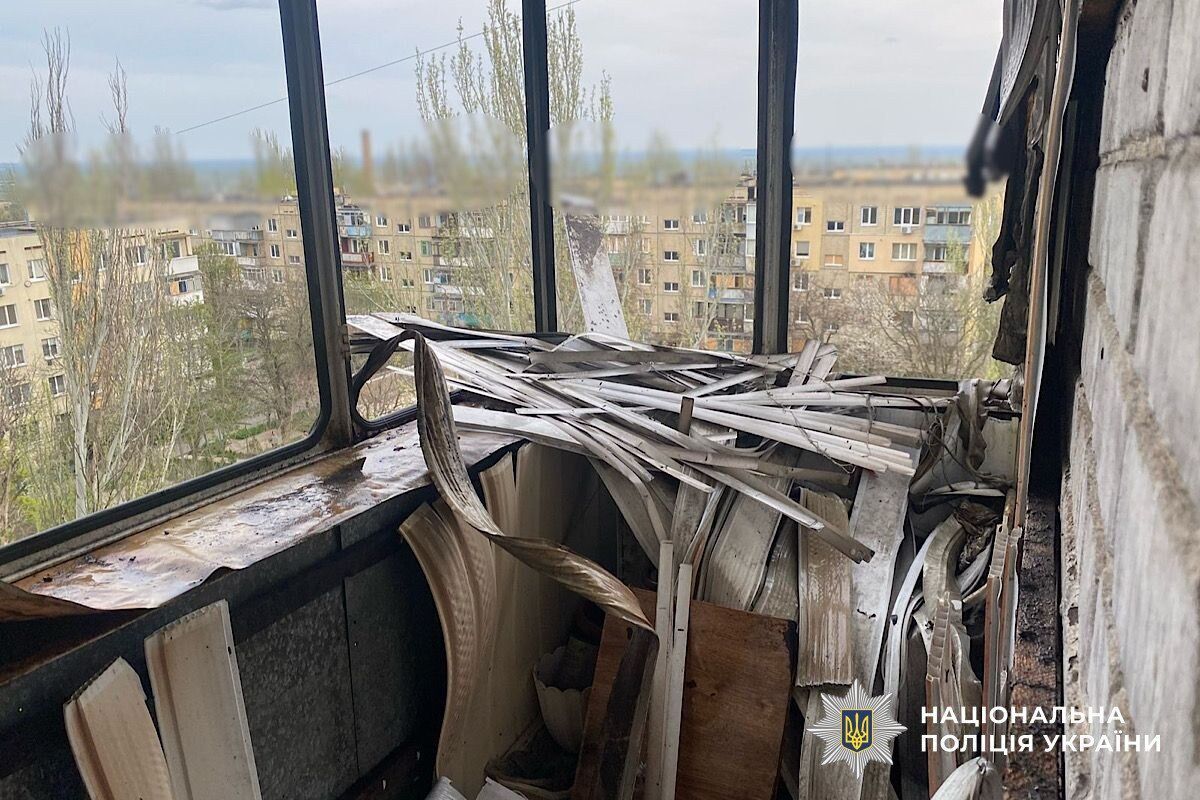 Оккупанты ударили по Никополю из артиллерии, вспыхнул пожар: два человека погибли, пять ранены. Фото