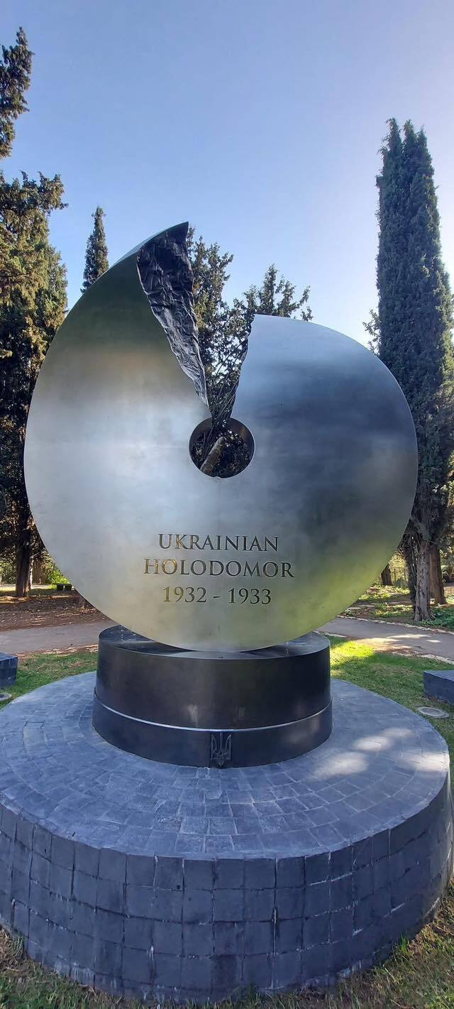 В Ізраїлі встановили перший пам'ятник жертвам Голодомору в Україні. Фото
