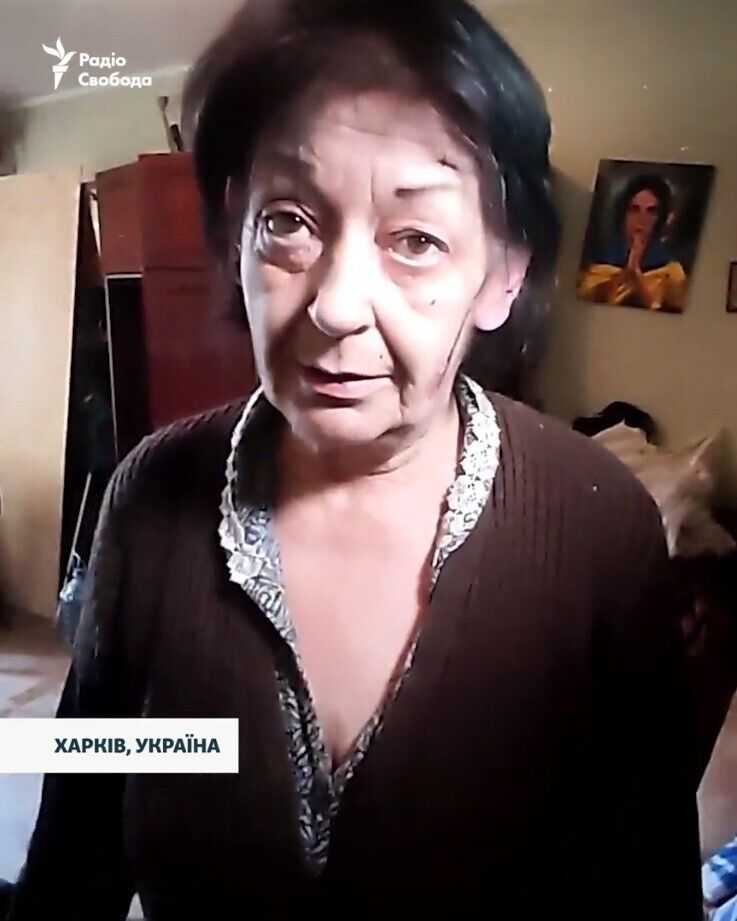"Да будет проклят Путин": жительница Харькова показала, как выглядит ее квартира после ракетного удара РФ. Видео