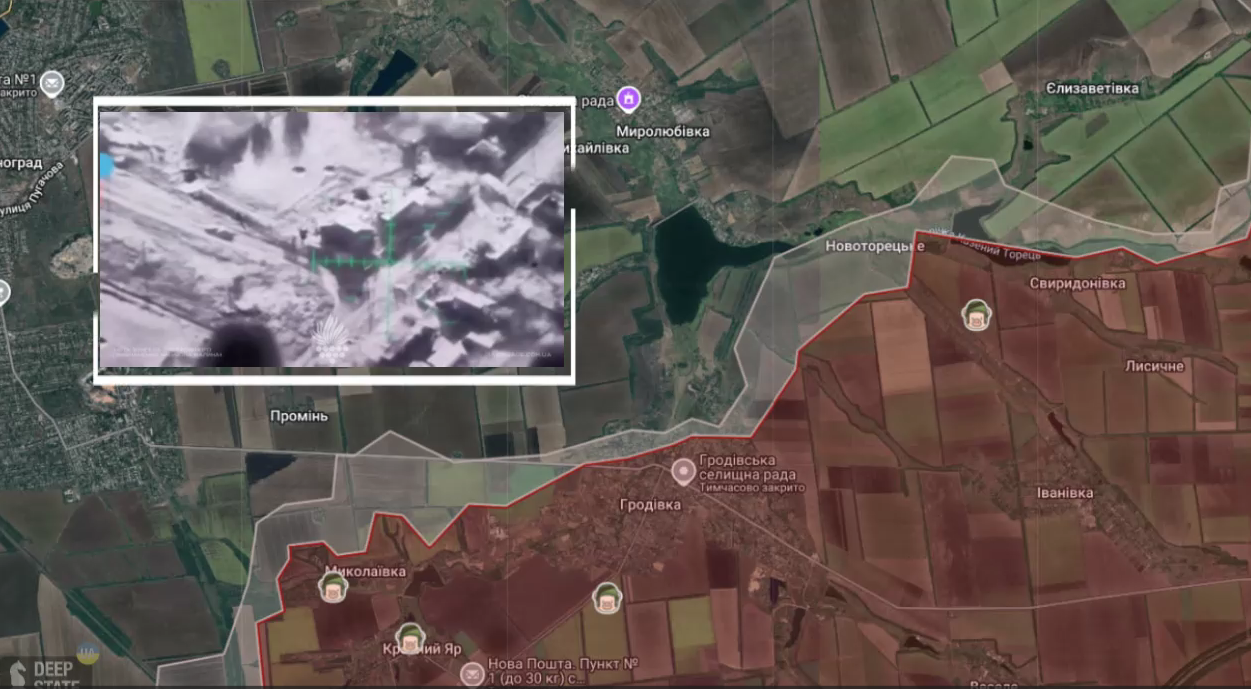 Украинские воины показали новые кадры отражения большого штурма врага на отрезке от Новоторецкого до Елизаветовки. Видео