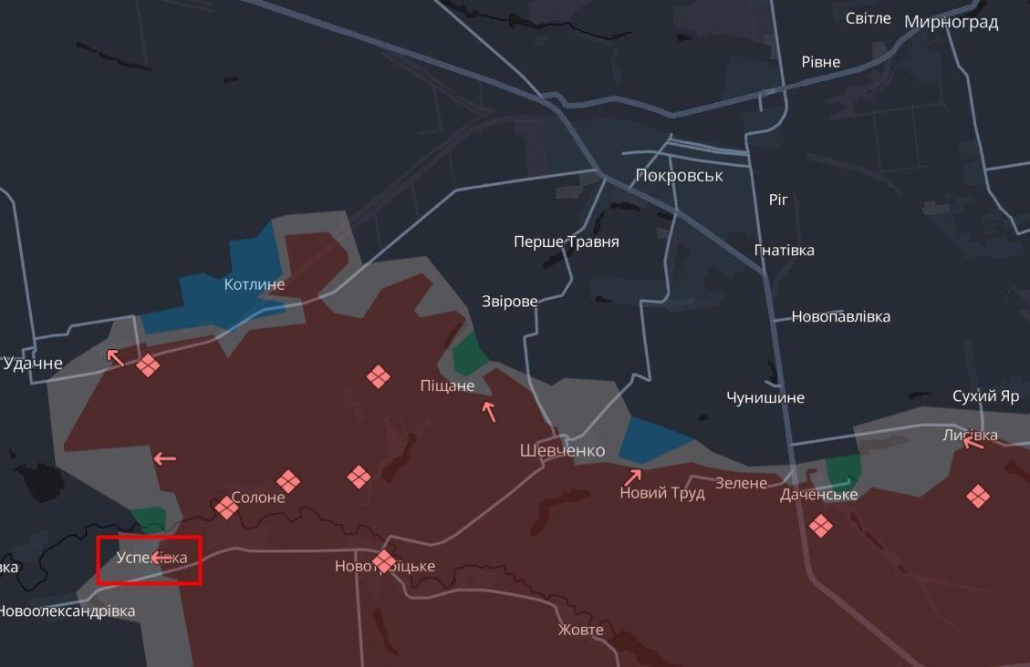 Оккупанты продвинулись на трех направлениях накануне заявления о "пасхальном перемирии". Карта