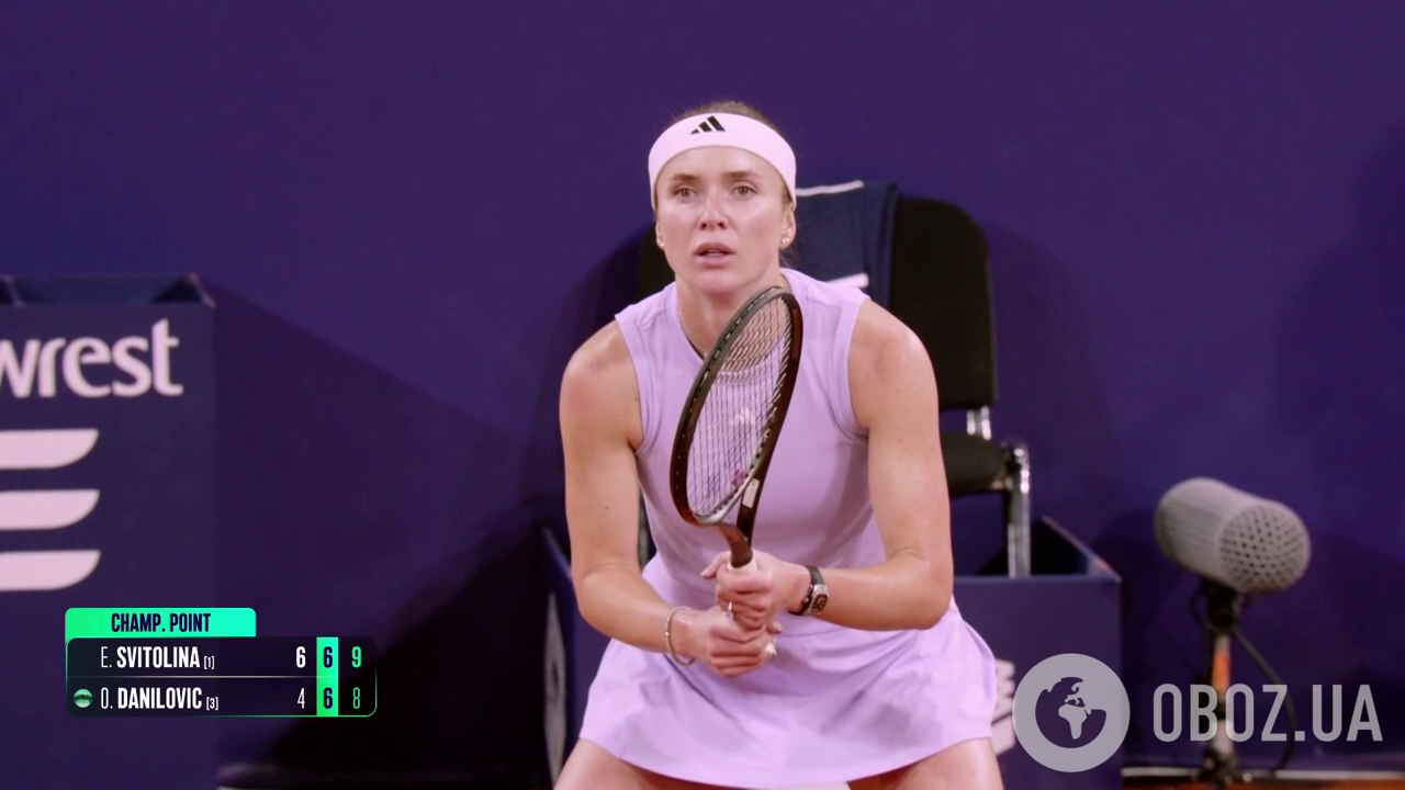 Свитолина выиграла престижный турнир во Франции, разбив в финале первую ракетку Сербии. Видео