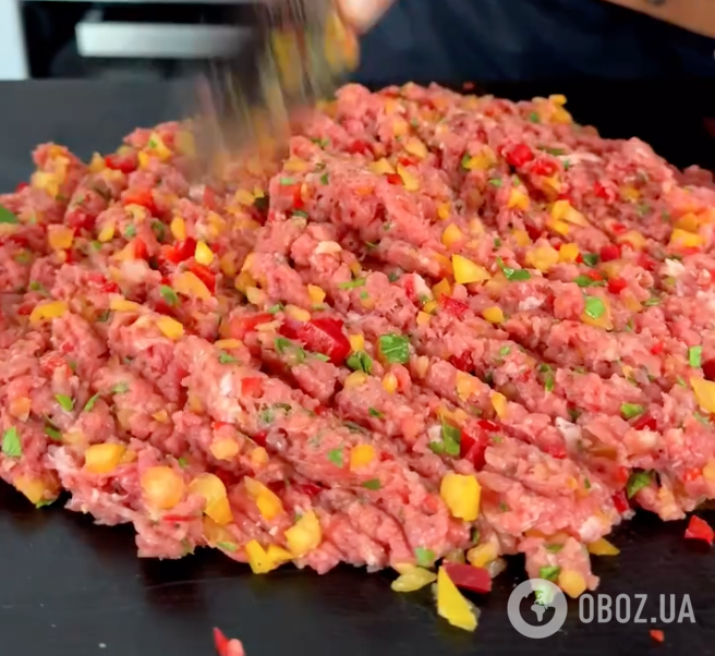 Готовый фарш для приготовления шашлыка