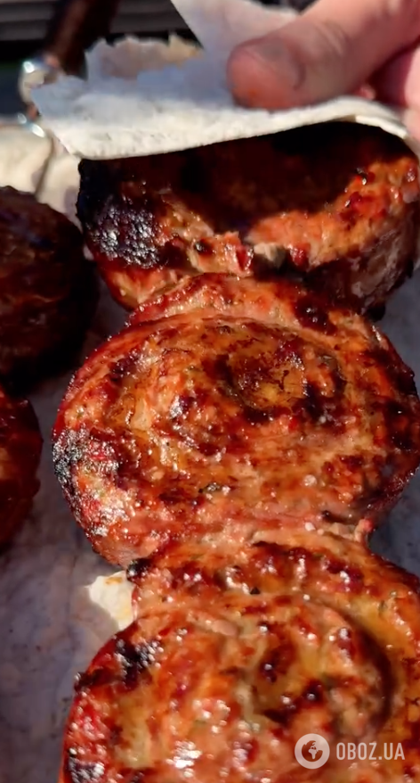 Готовый шашлык