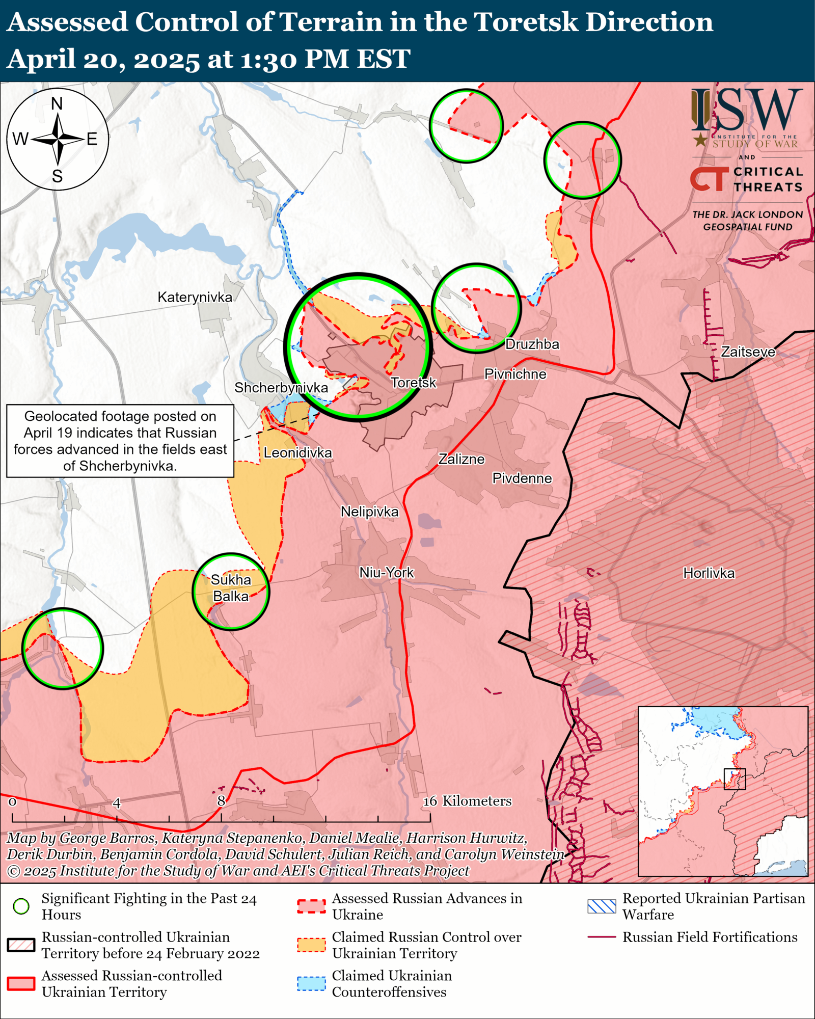 Російські війська просунулися на Курщині і в районі Торецька: в ISW оцінили ситуацію. Карта