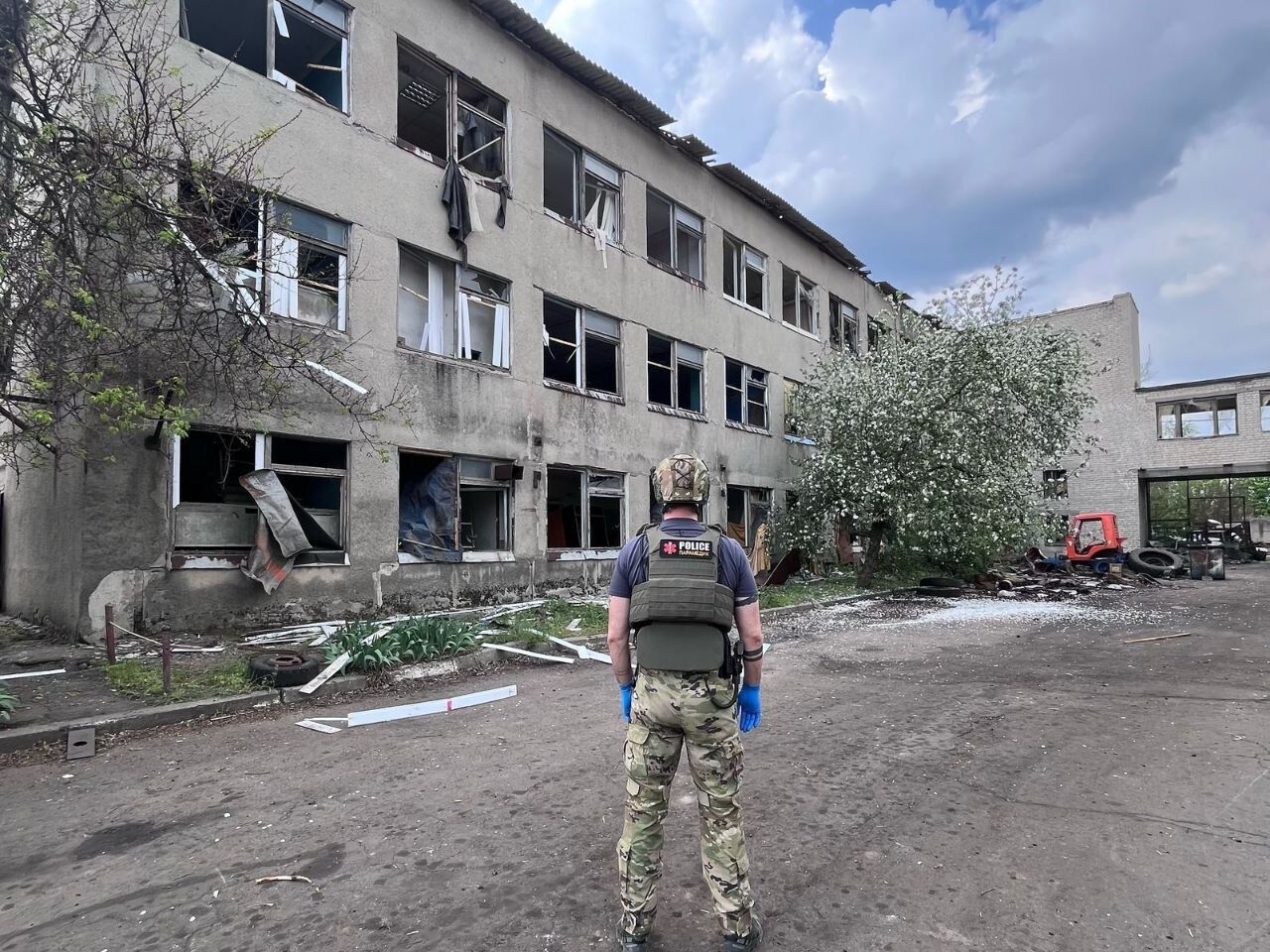 Наслідки російського обстрілу Донеччини