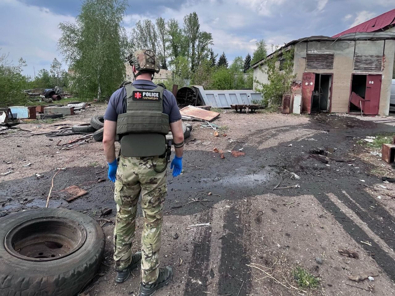 Наслідки російського обстрілу Донеччини
