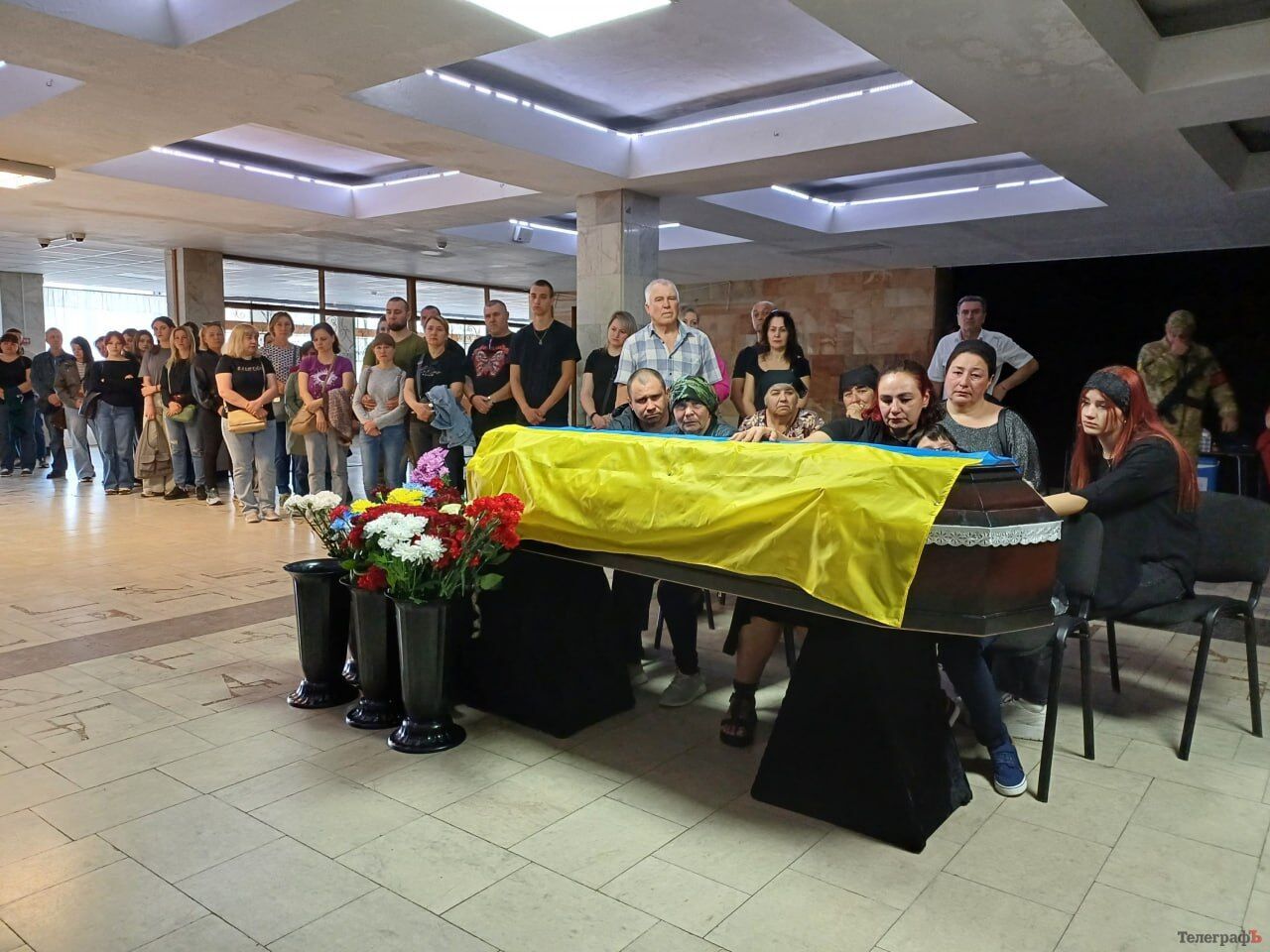 Вважався безвісти зниклим: на Полтавщині провели в останню путь бійця Олександра Ахматгалієва. Фото